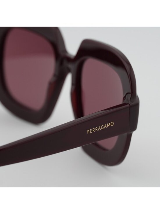 Salvatore Ferragamo SF2068SE 606 Sunglasses Burgundy Butterfly Frame, PurpleLens main image 0